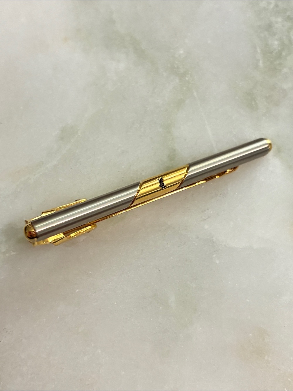 Vintage YSL Tie Clip